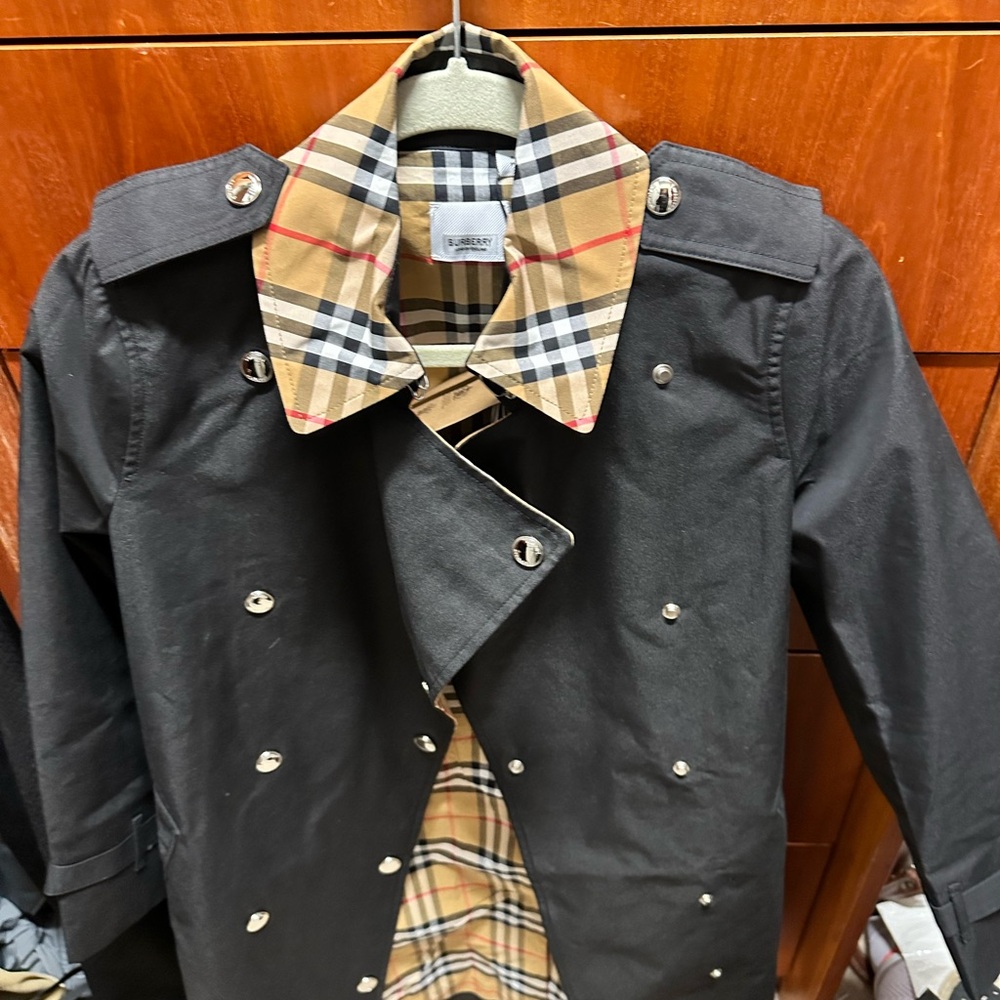 Burberry Black Trench Coat